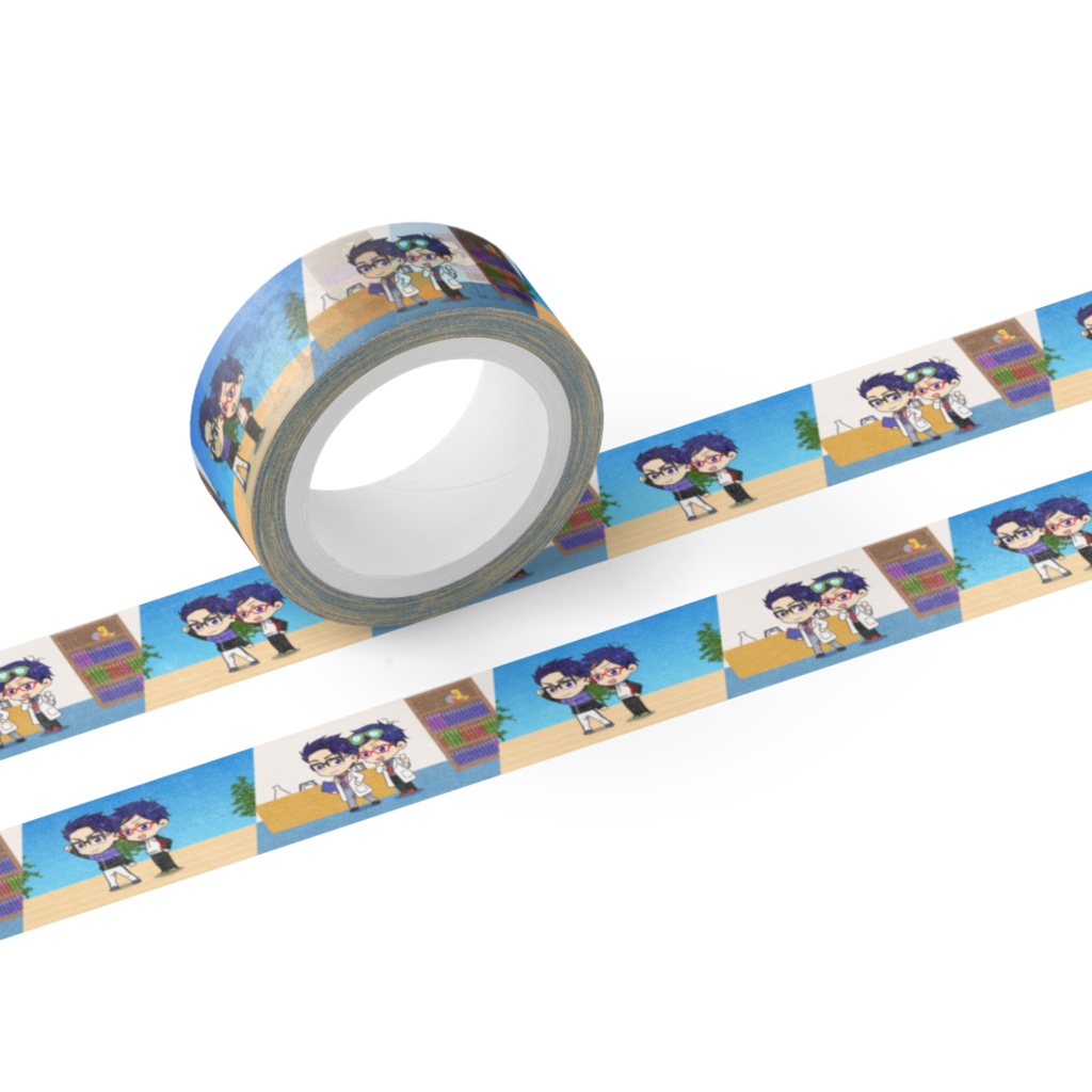 竜ヶ崎兄弟マスキングテープ