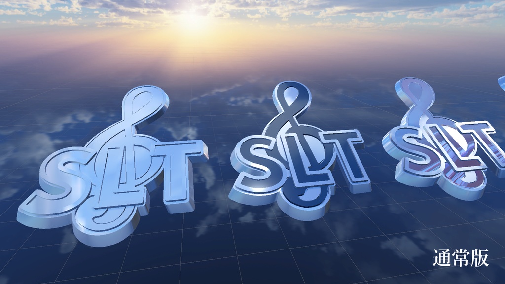 SLT公式3Dグッズ第1弾ピンバッジ・ピアス(無料版/有料版おまけ付)