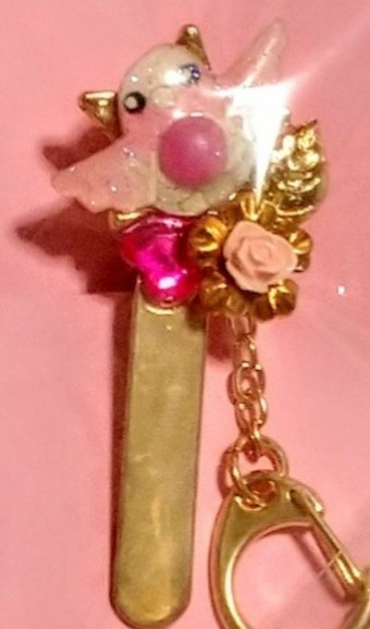 羽ばたきインコのキーフック