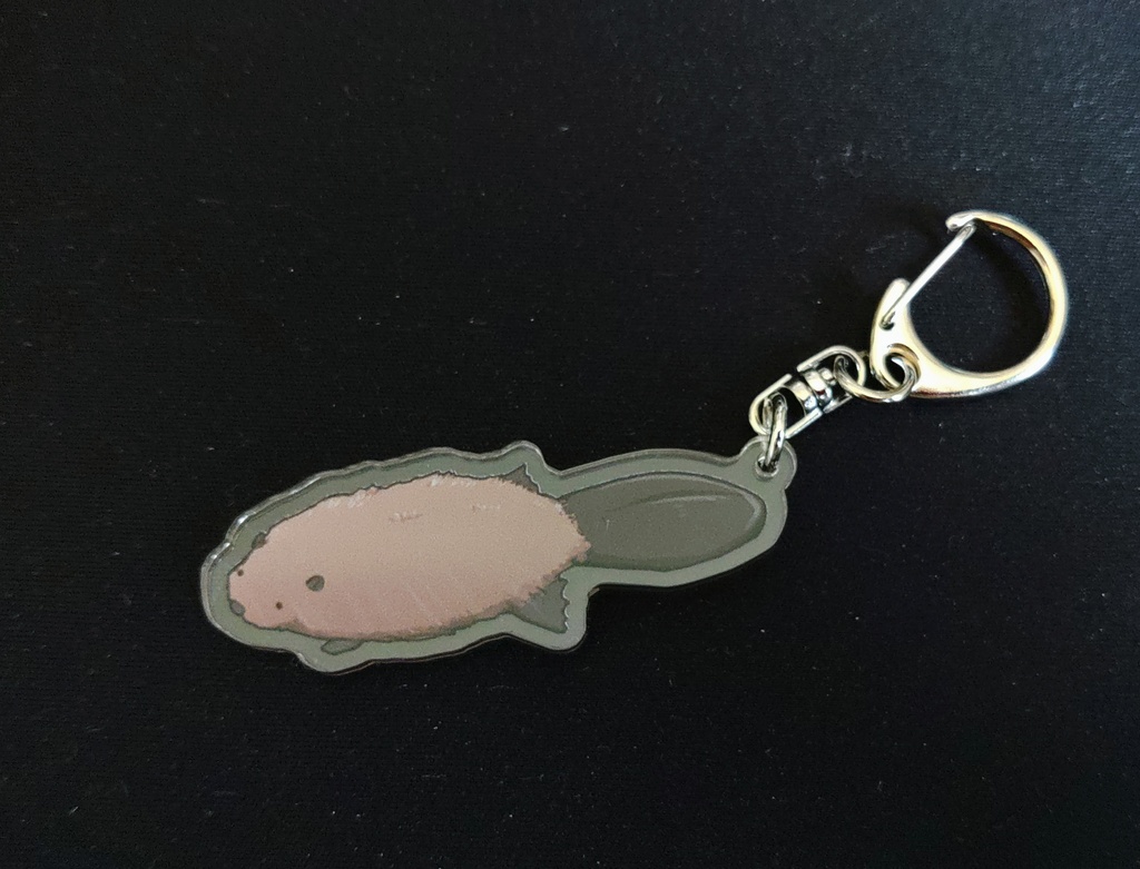 泳ぐビーバーさん アクキー