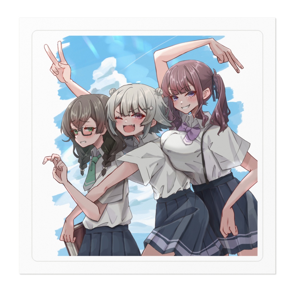 潮風高校軽音部 ステッカー