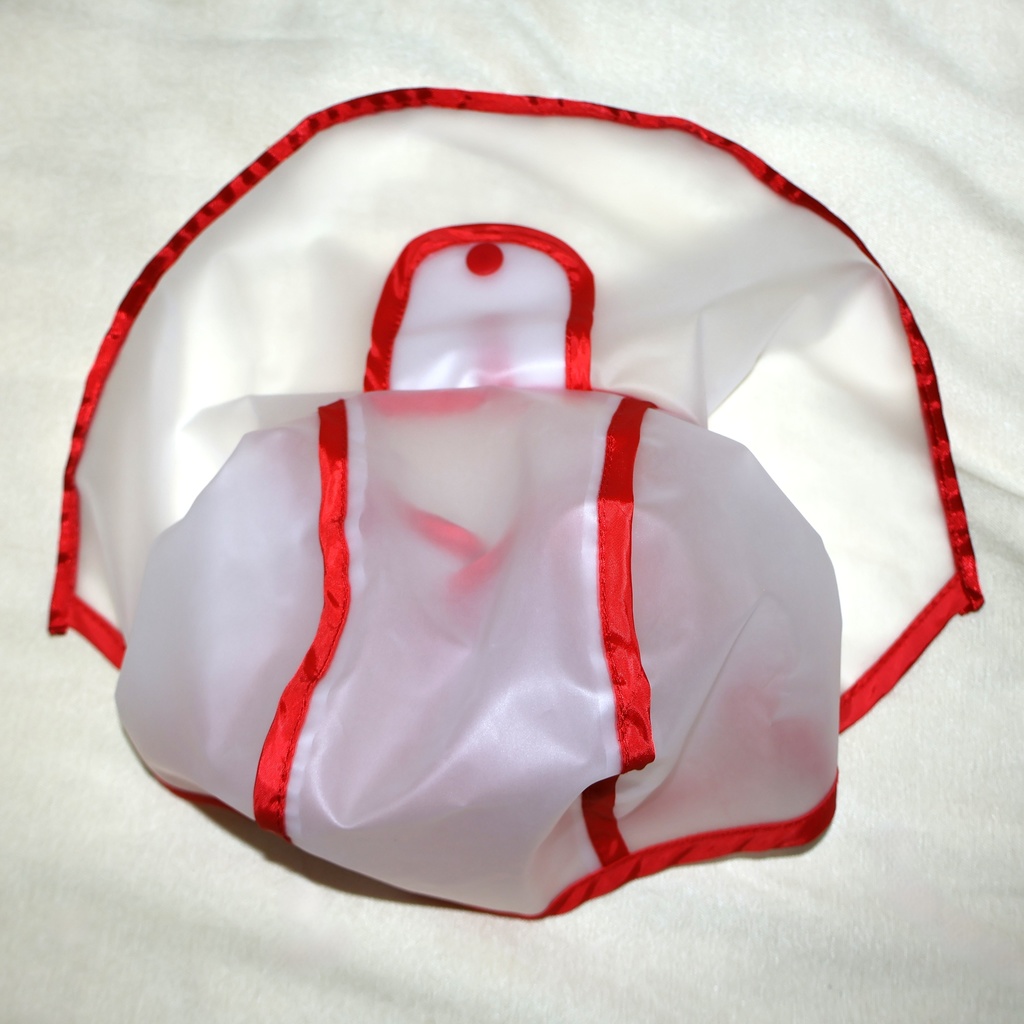 Mサイズ競馬ぬいぐるみ用 レインポンチョ