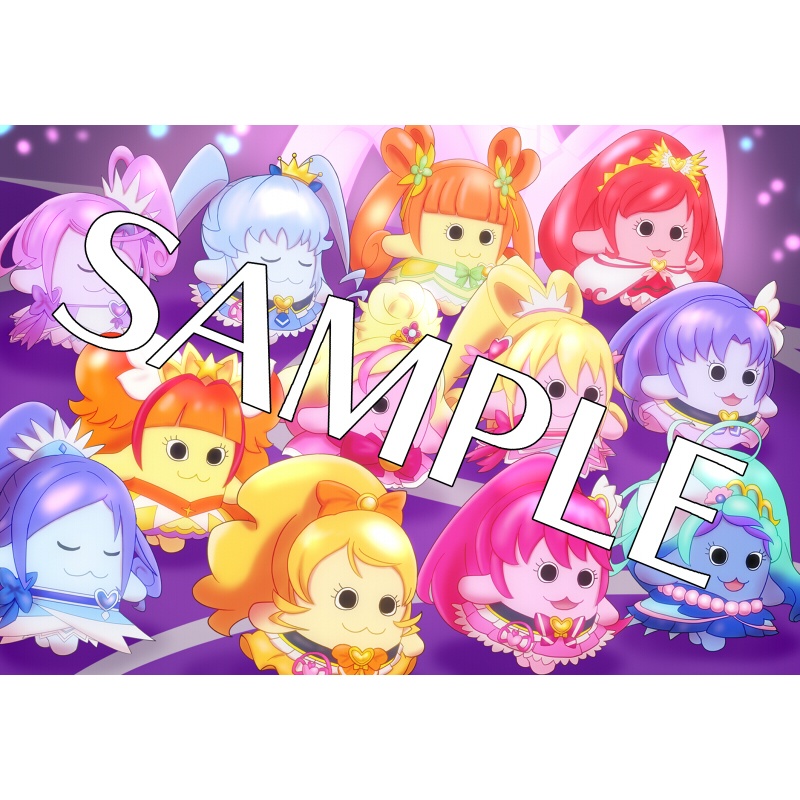 【全4種】ゆるキュア ポストカード