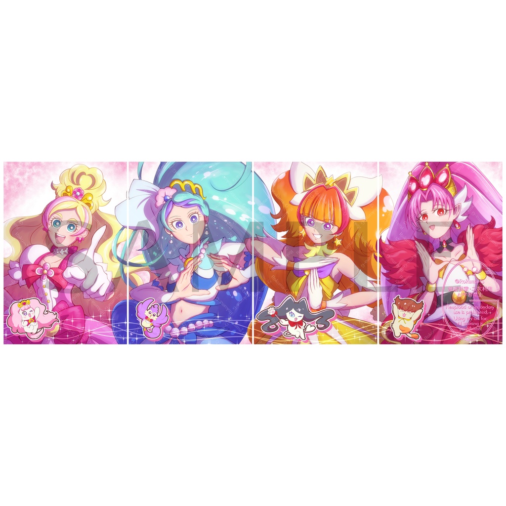 Go！プリンセスプリキュア「10TH」ポストカードセット