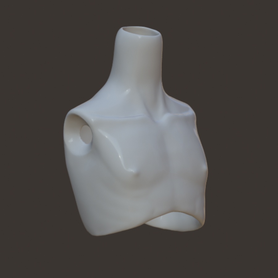 オビツ24対応男子胸パーツ