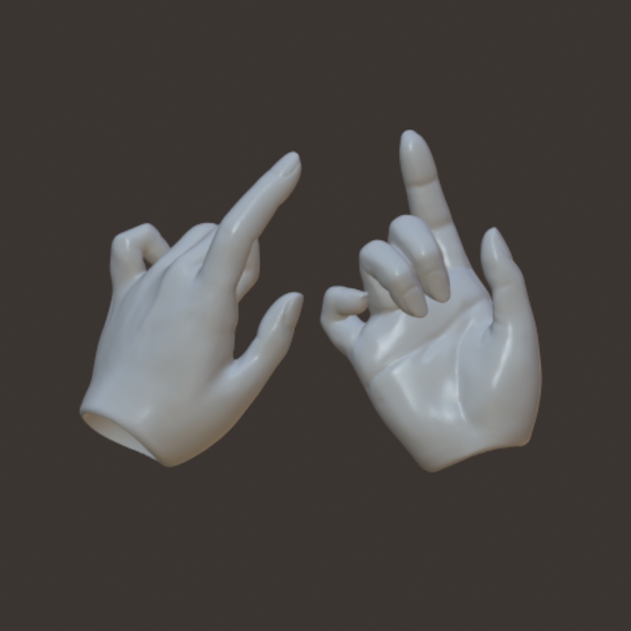 オビツ22/24対応ハンドパーツ