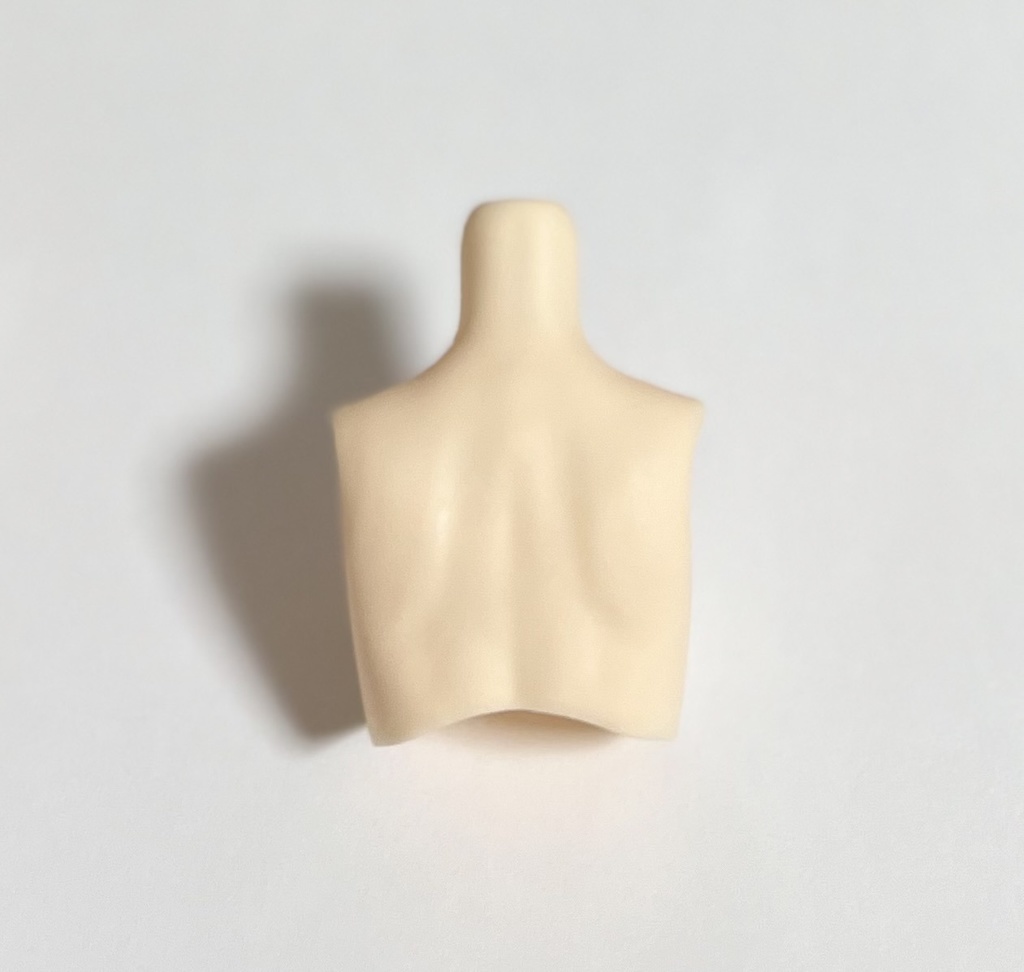 オビツ22対応男子胸パーツ