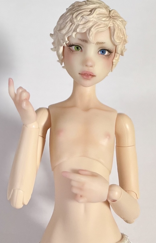 オビツ22対応男子胸パーツ