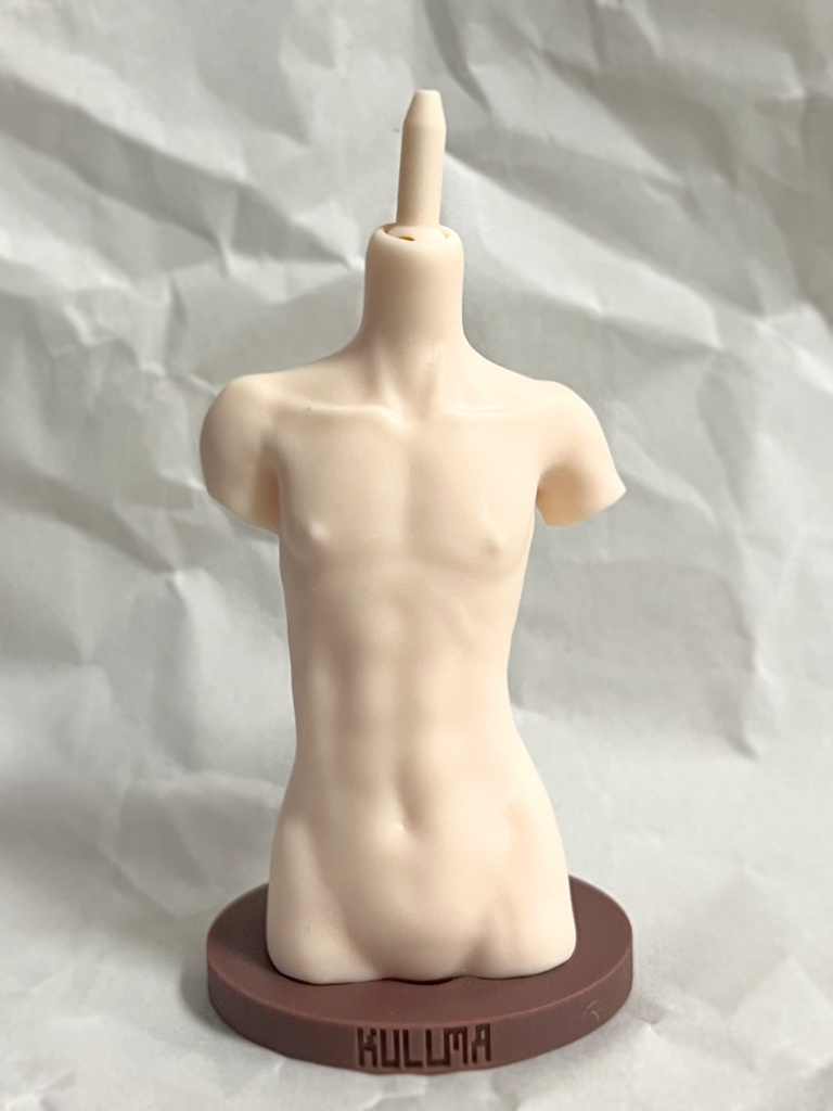 1/6ヘッドトルソー／未塗装ガレージキット