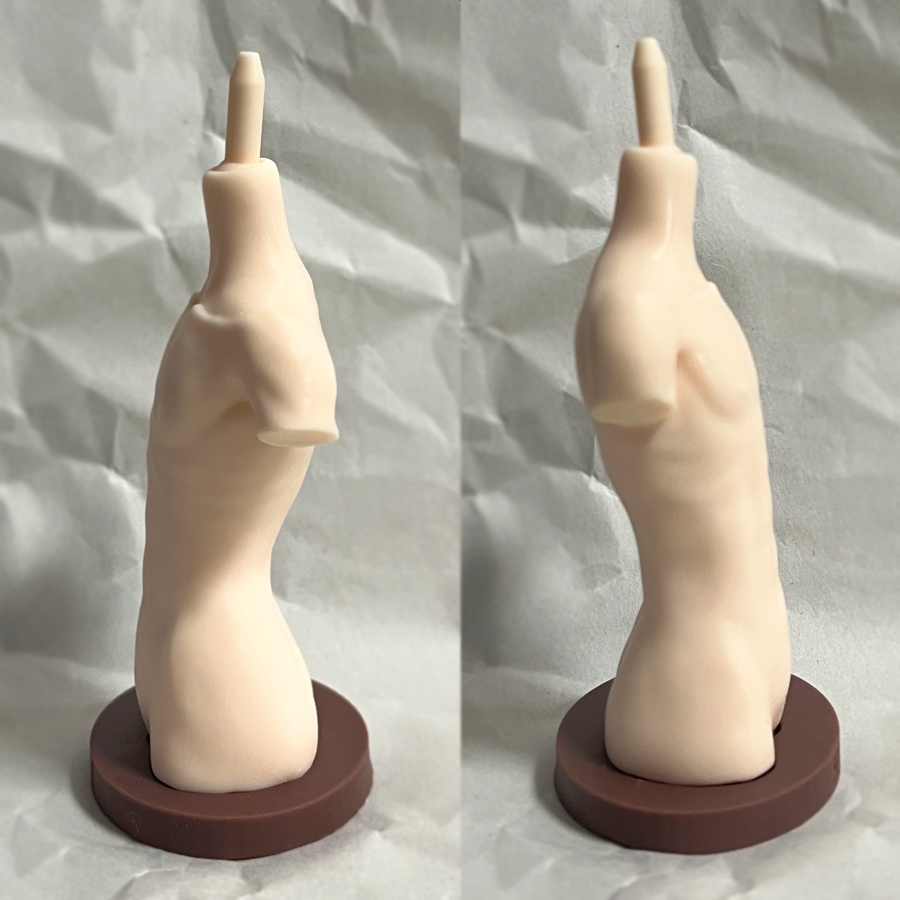 1/6ヘッドトルソー／未塗装ガレージキット