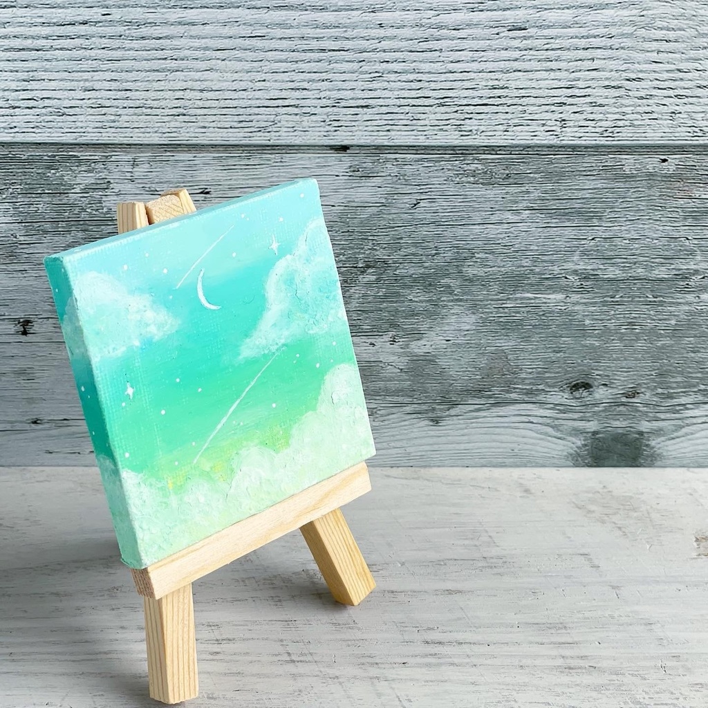 雲の上の小さな空(2) 7.5×7.5