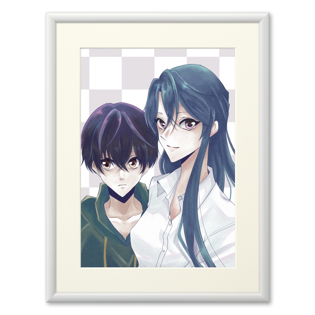 【彼女についた初めての嘘】複製画 -A4-