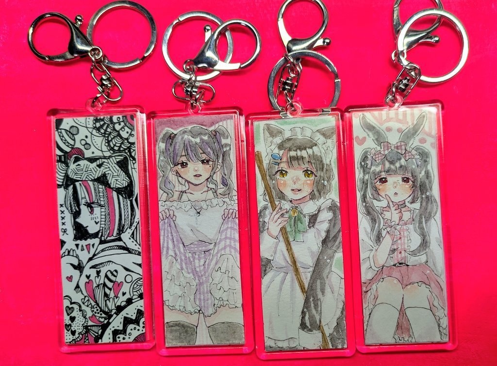 縦長キーホルダー(各種)
