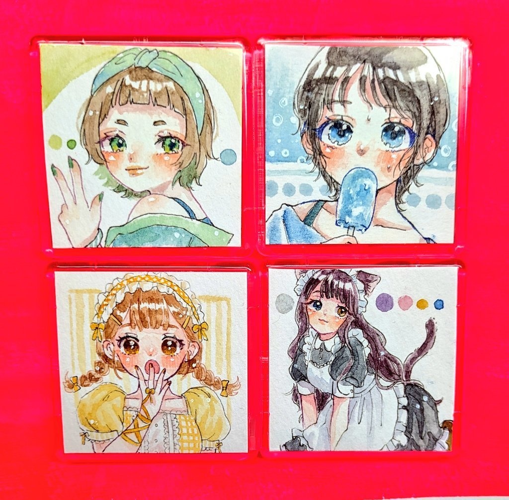 正方形マグネット原画(各種)