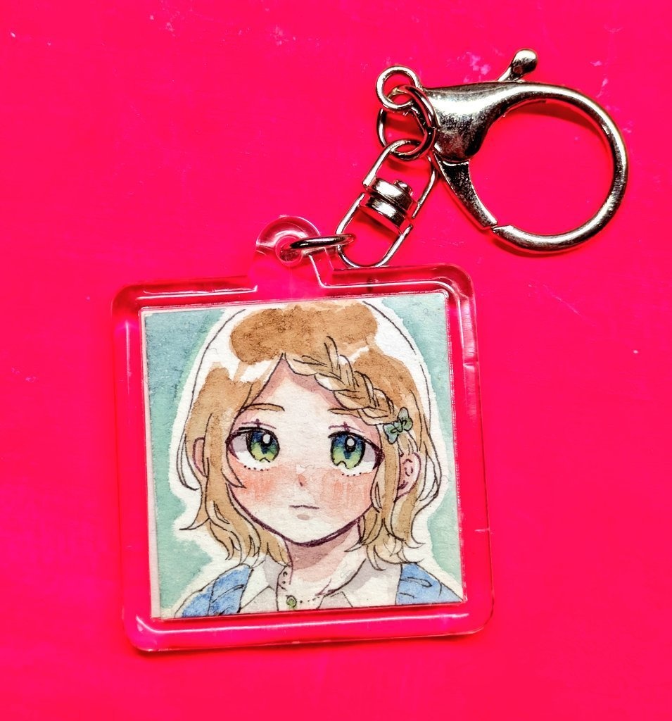 正方形キーホルダー原画(大▪️小)