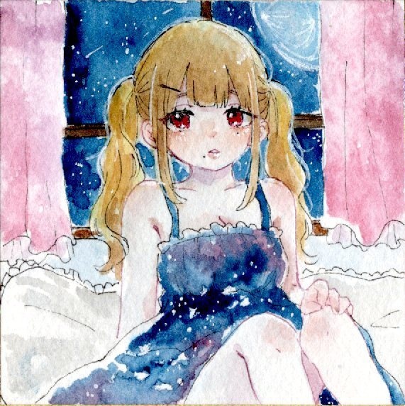 豆色紙(おんにゃの子)