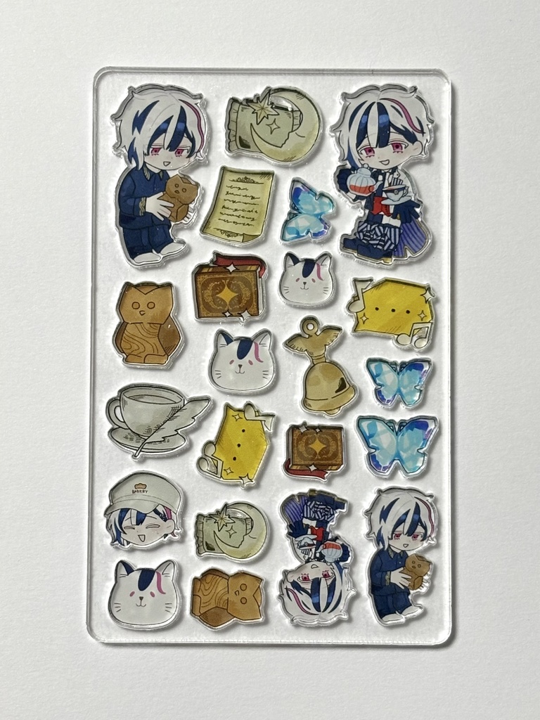 【非公式】ベリアンのシャカシャカアクリルパーツ(スマホケース用)