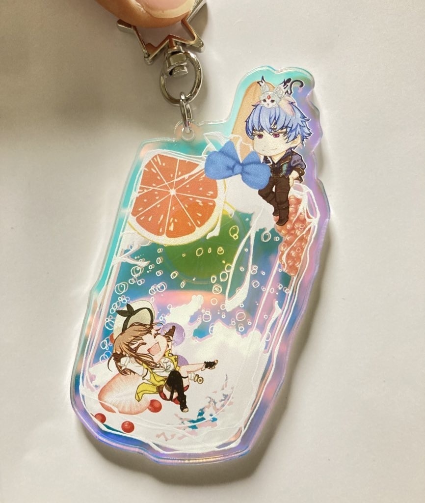 ボウライ アイスアクリルキーホルダー