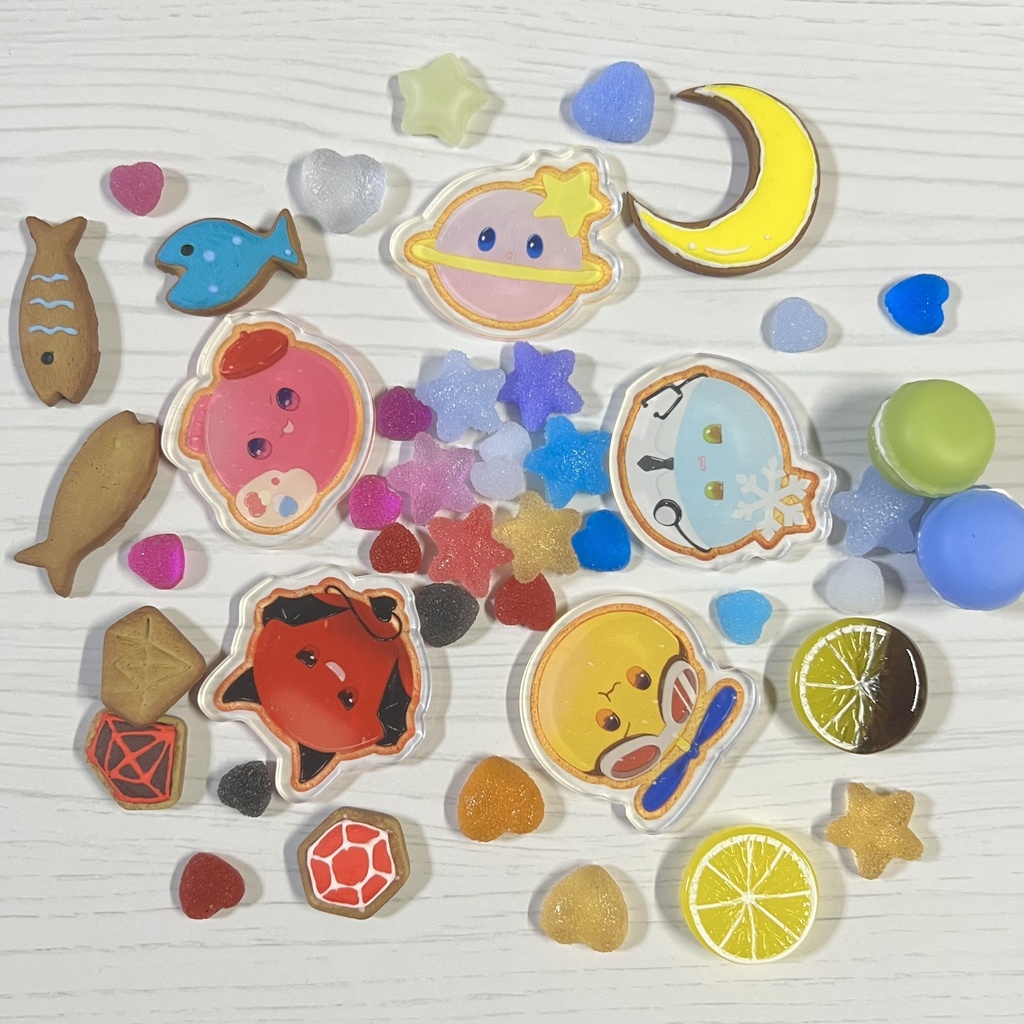 ぷにとお菓子のキャンディパックキーホルダー