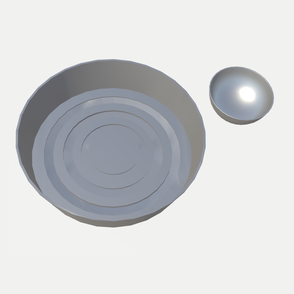 金ダライと金属ボウルが落ちてくるギミック