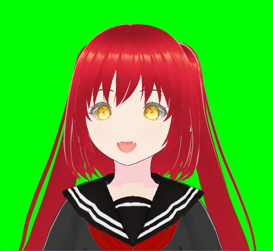 【VRoid】【VRM】【3Dモデル】赤嶺穂乃佳