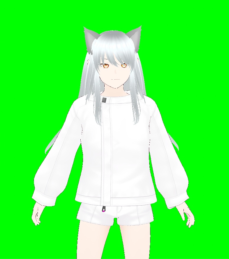 【VRoid】【VRM】【3Dモデル】鞍馬妖狐Ver3-1