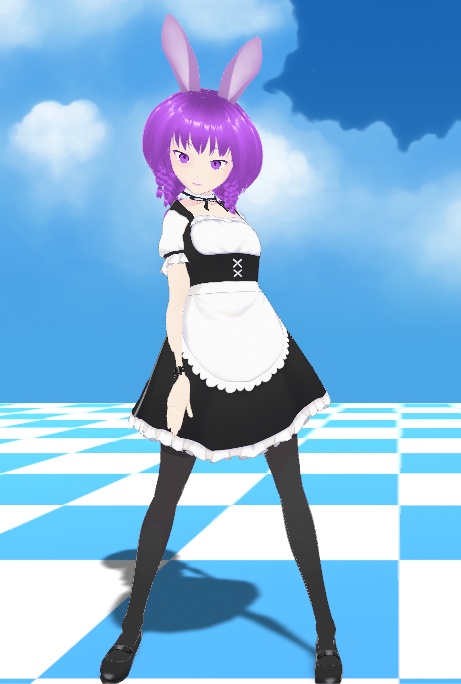 【VRoid】【VRM】【3Dモデル】ラウラ