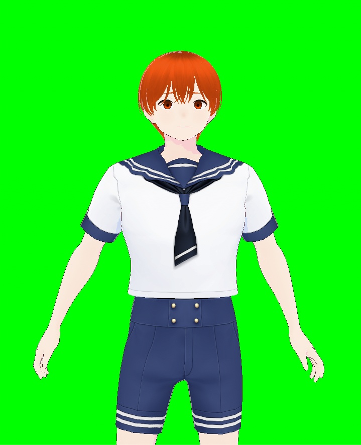 【VRoid】【VRM】【3Dモデル】マイケルハワード