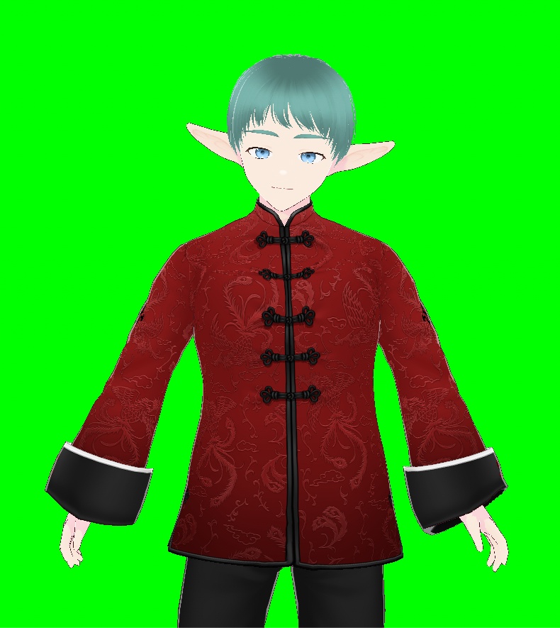 【VRoid】【VRM】【3Dモデル】森野武尊