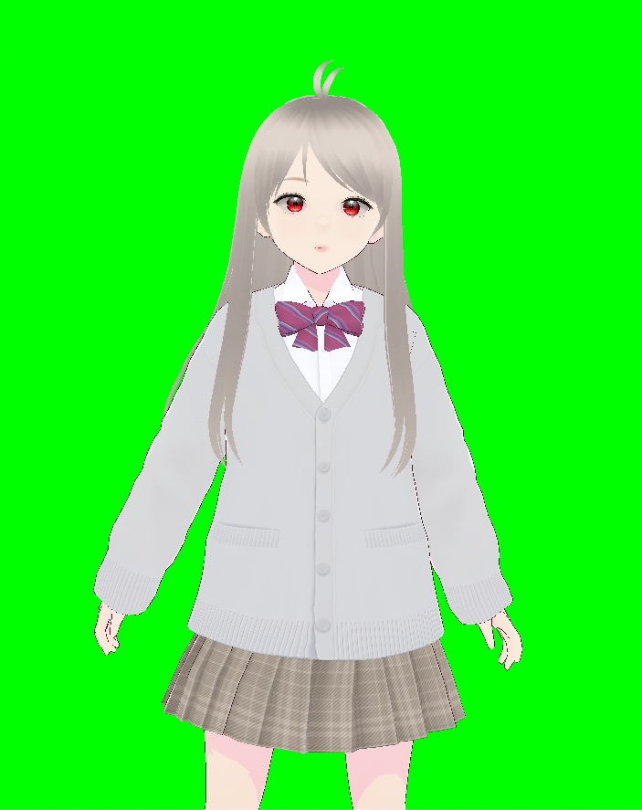 【VRoid】【VRM】【3Dモデル】ブランロッサ