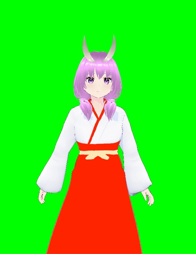 【VRoid】【VRM】【3Dモデル】王牙朱那