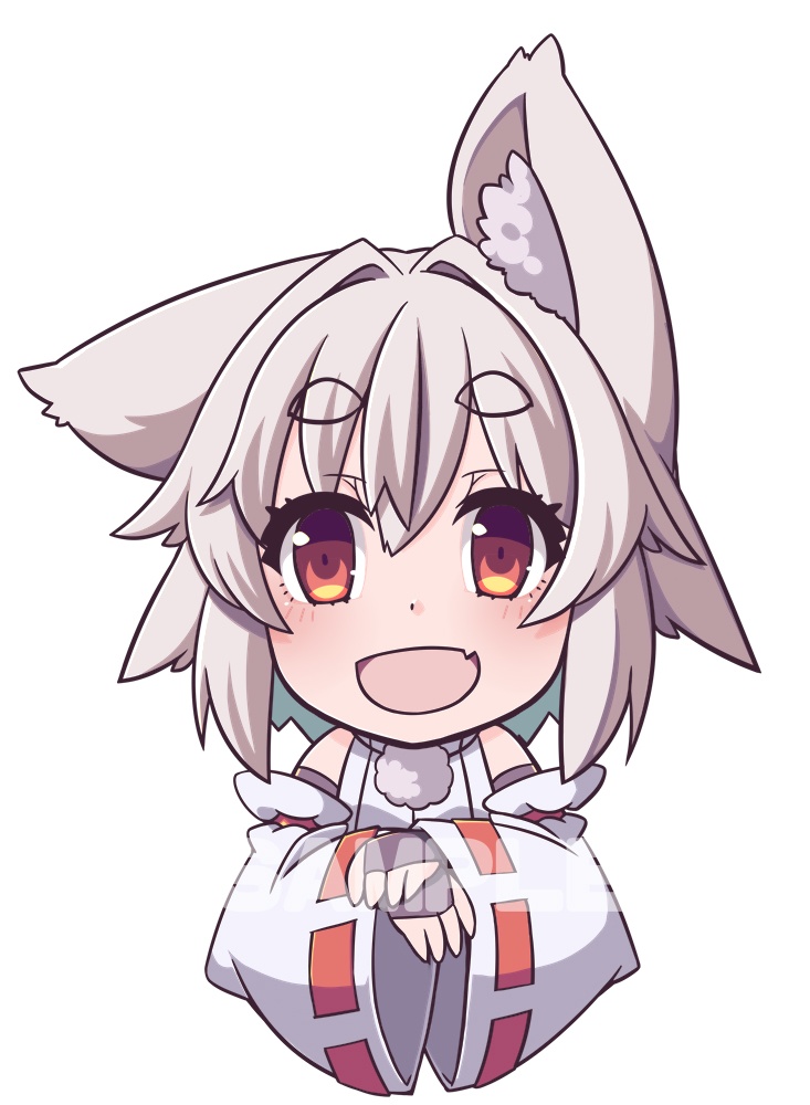 犬走椛アクリルクリップ(笑顔)