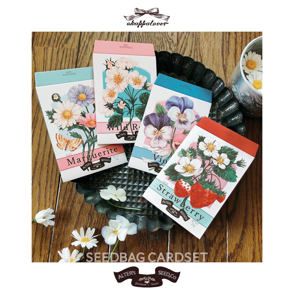 【50％OFF】SEEDBAG cardset