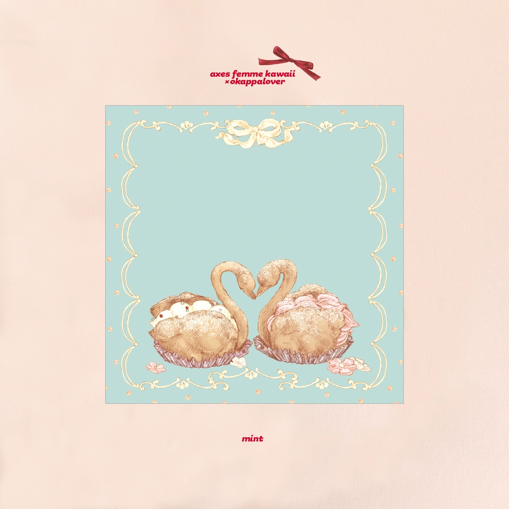axes femme kawaiiコラボ　memopad（mint）