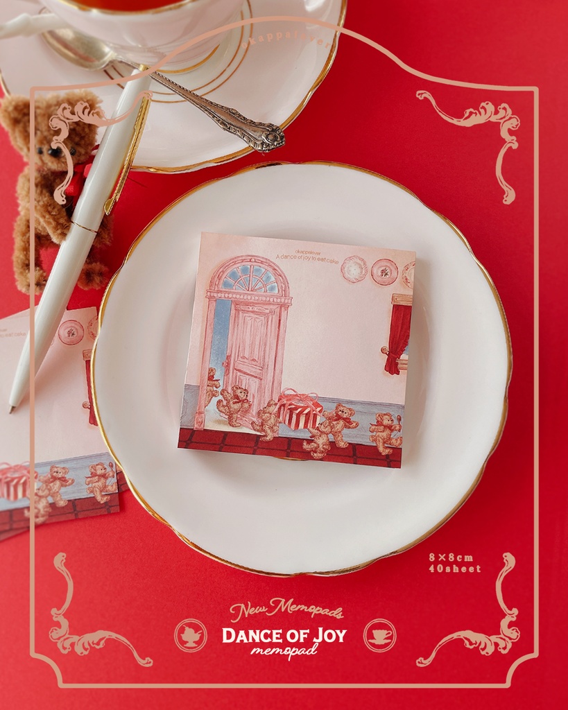 Dance of Joy memo pad