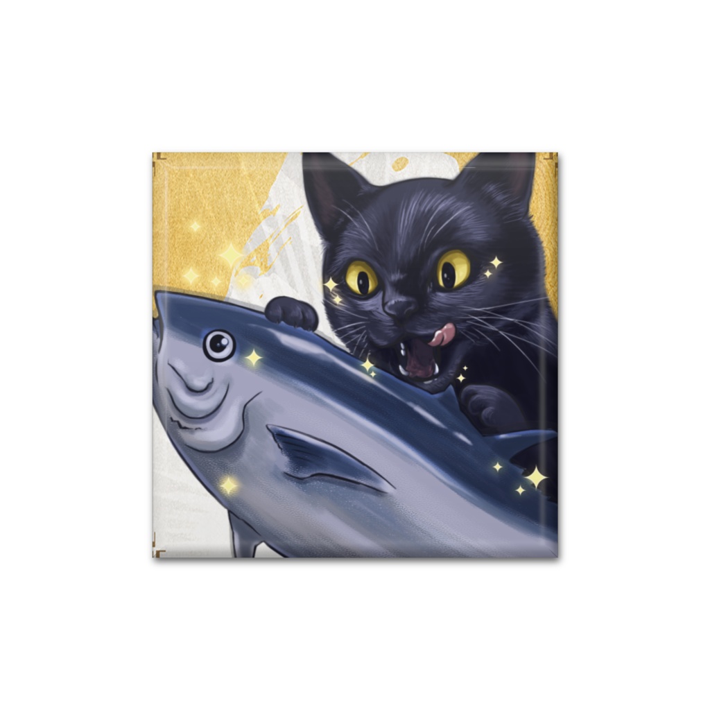黒猫FANBOX_缶バッジC