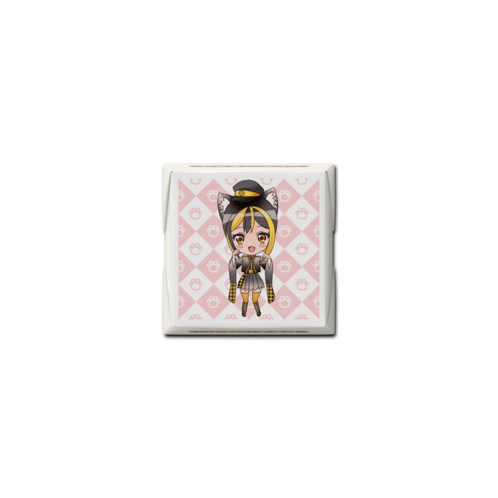 黒猫パッケージ チロルチョコ