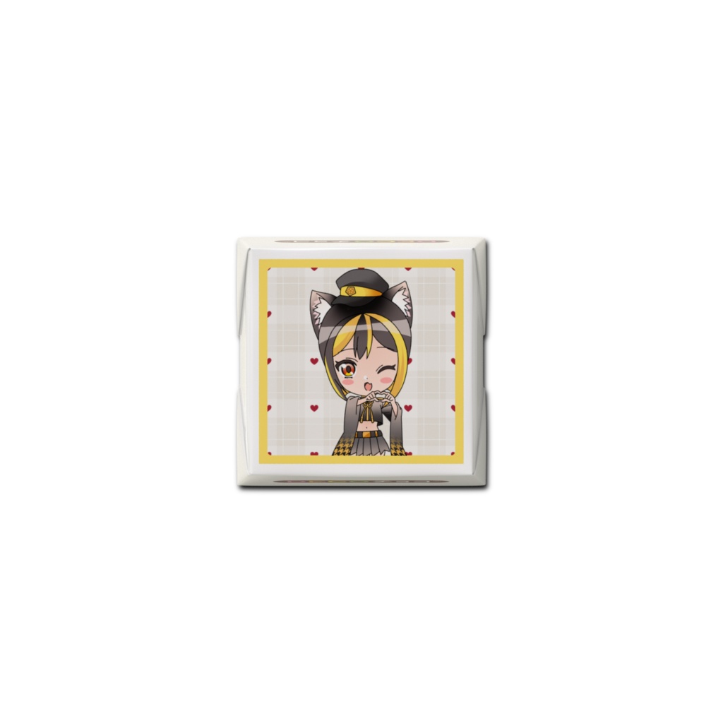 黒猫パッケージ チロルチョコ