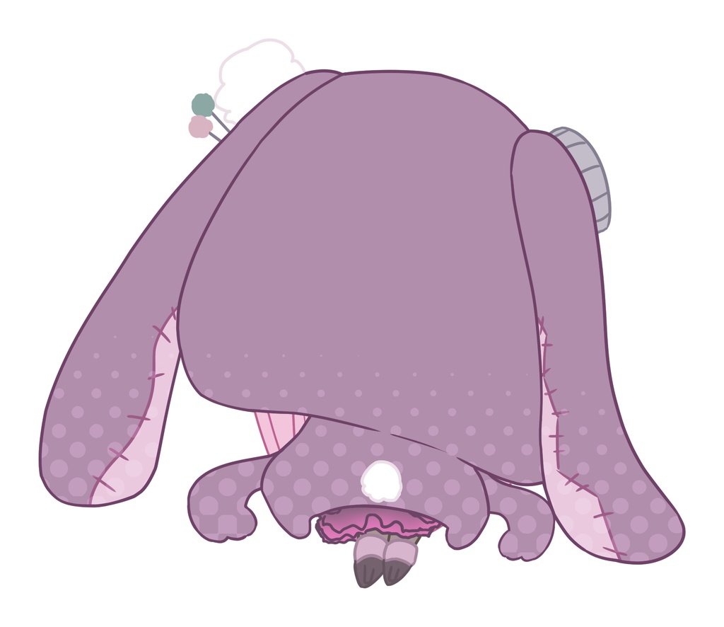 不機嫌墓子のアクリルキーホルダー