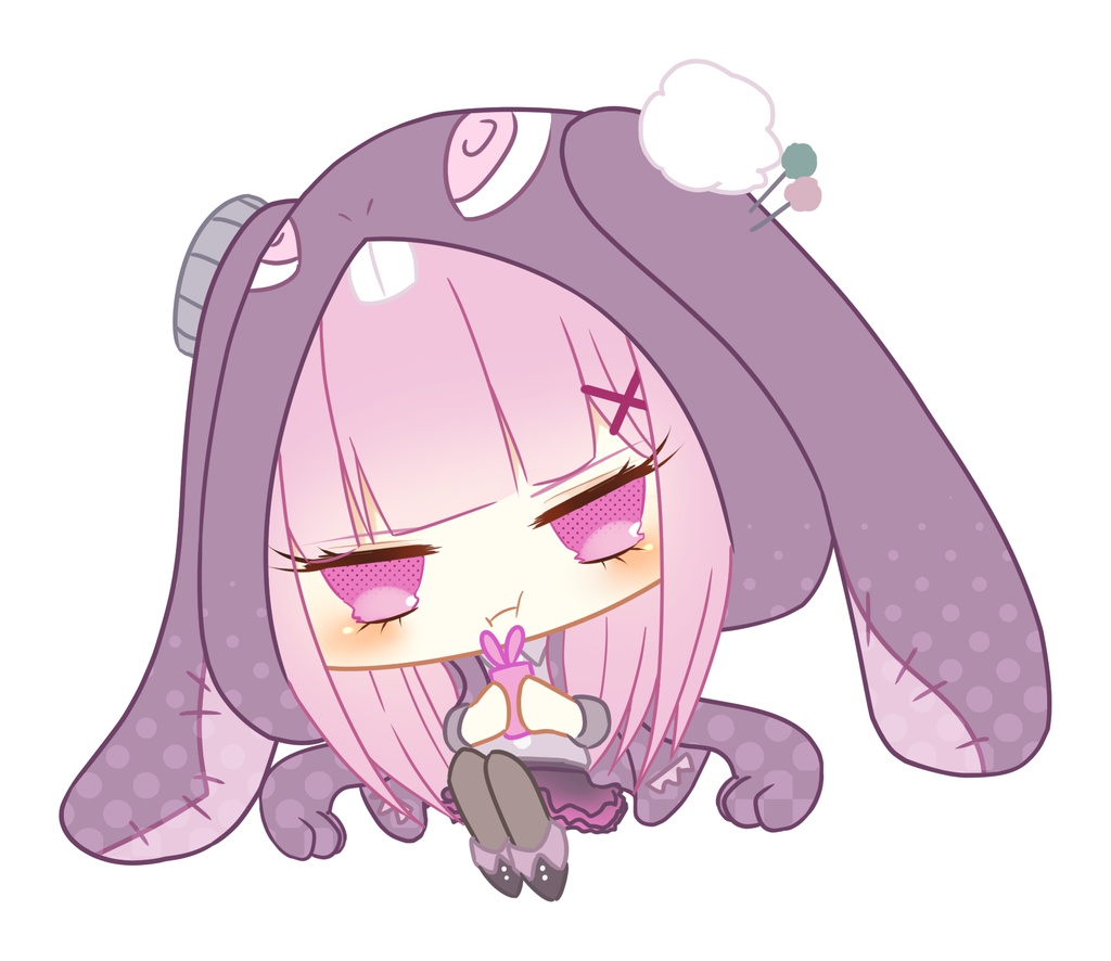 不機嫌墓子のアクリルキーホルダー