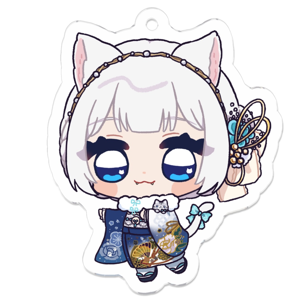 振袖SDアクリルキーホルダー