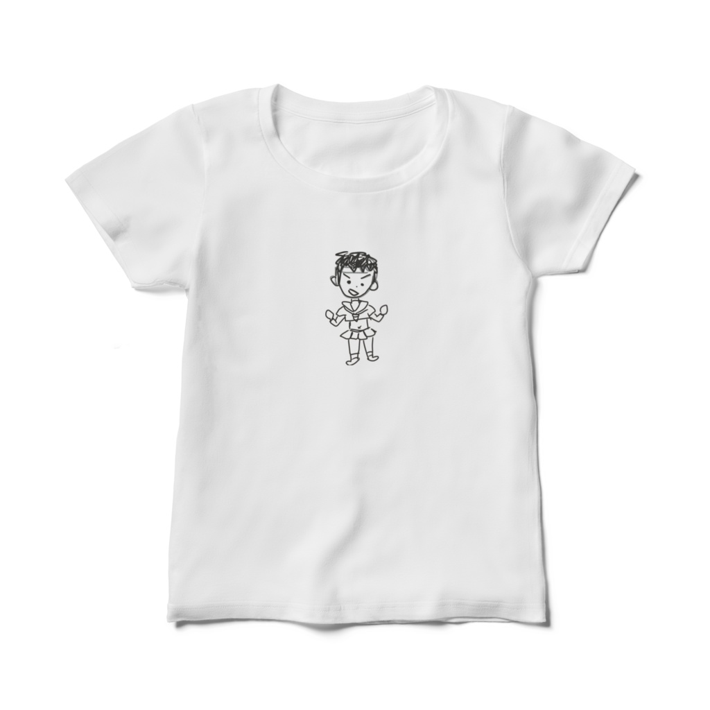 画伯Tシャツ🚺（主張強め）