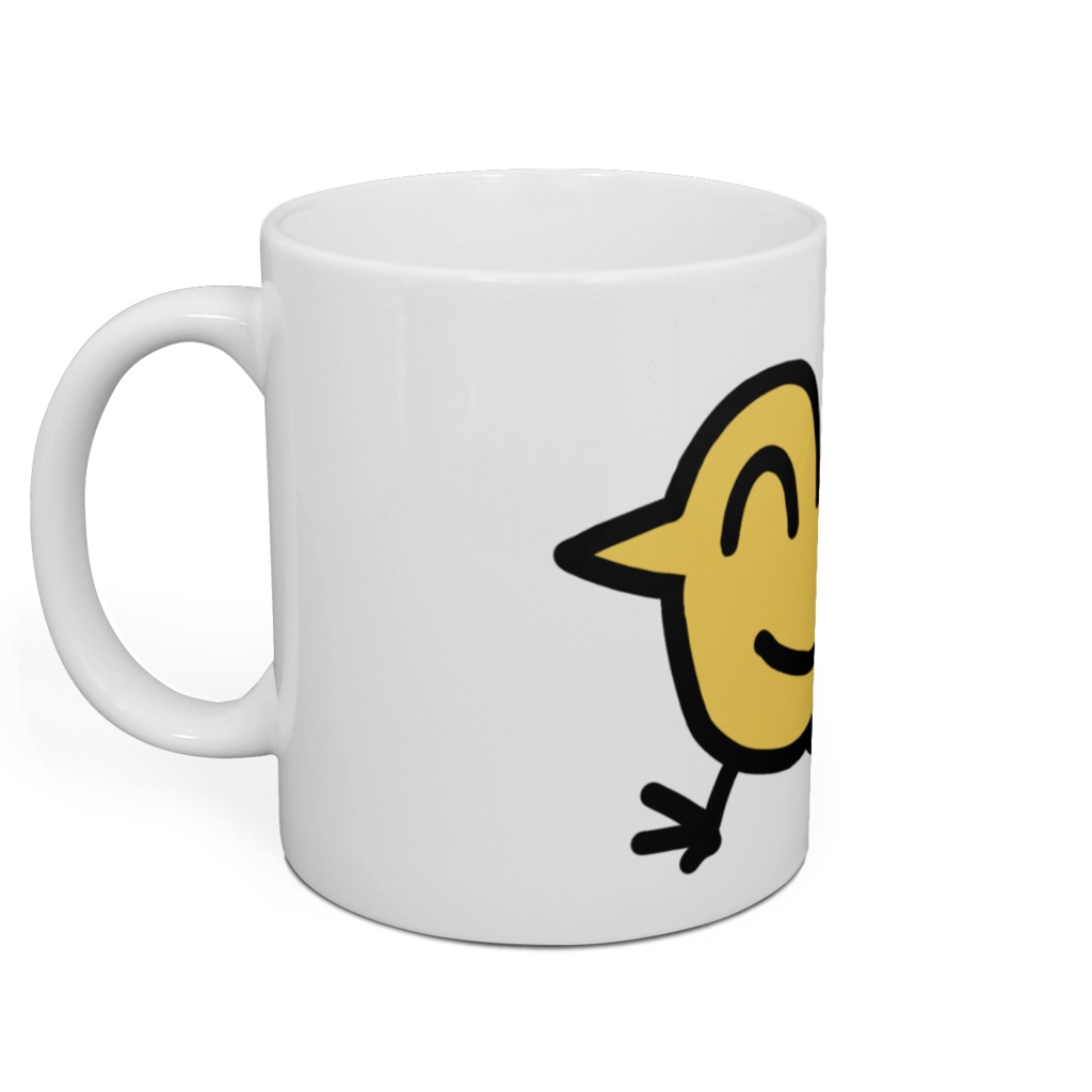 画伯ぴよっぴマグカップ