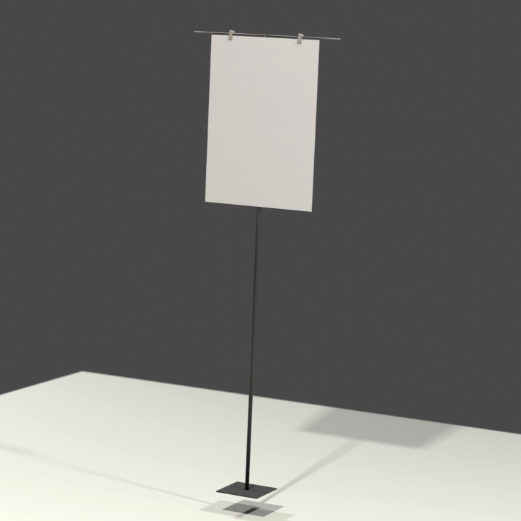 アリス3D小物類「ポスタースタンド」