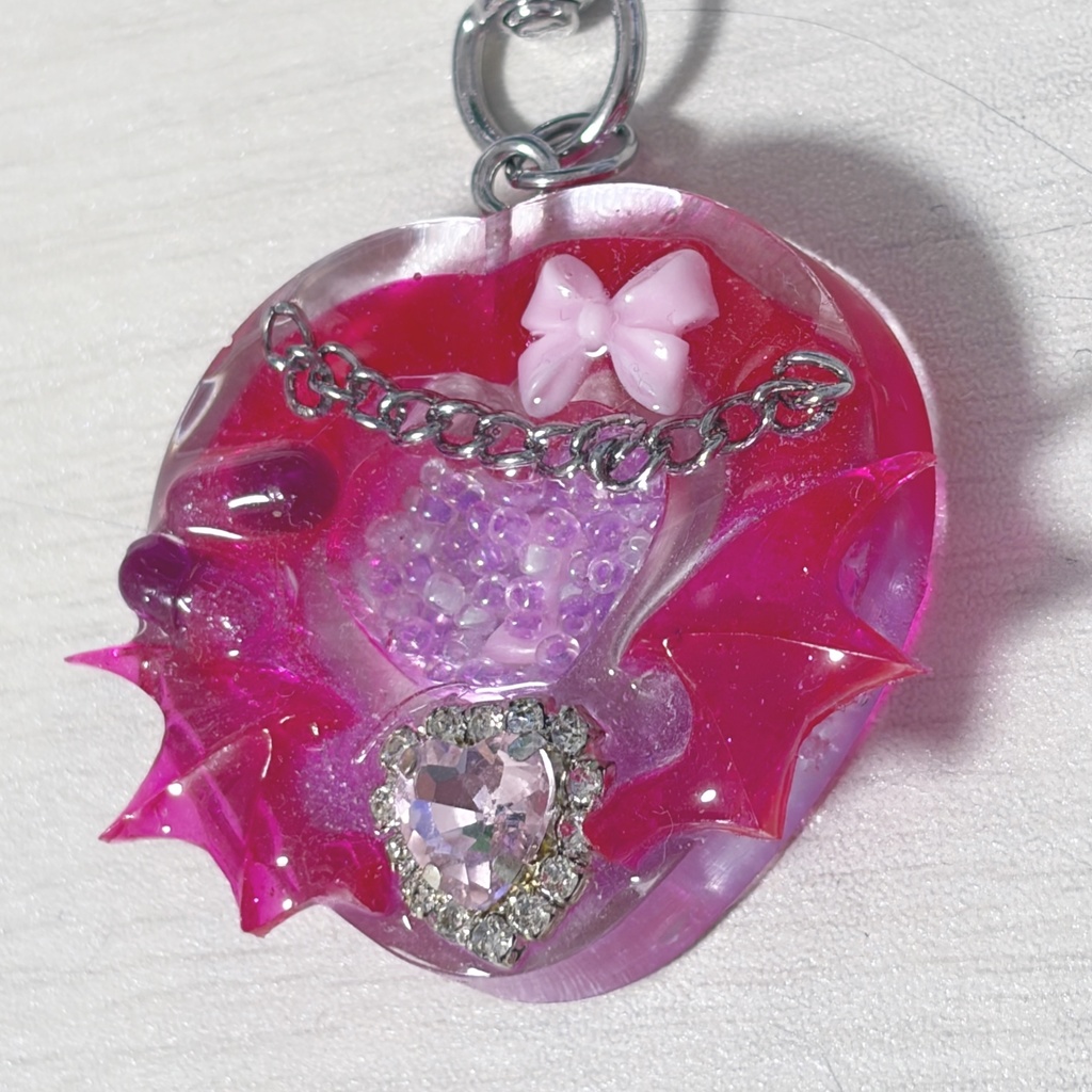 †堕天は〜と♡シャカシャカチャーム†　ぎゃる♡ピンク