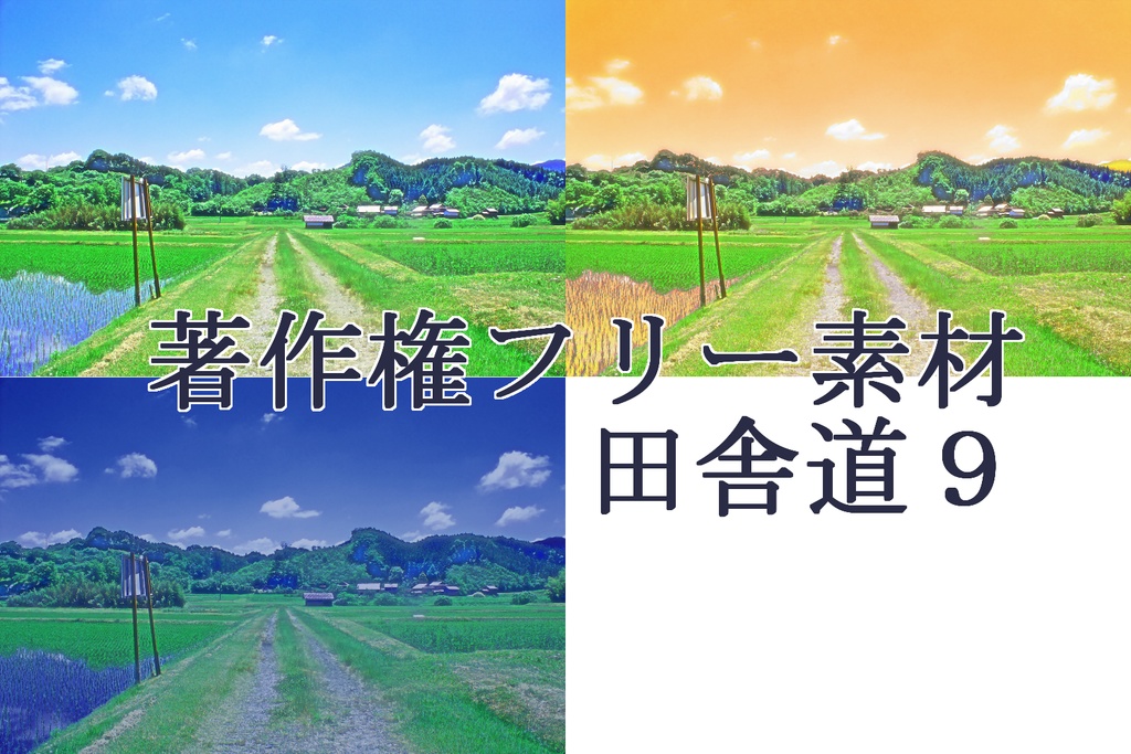 著作権フリー素材 田舎道9 Alice Booth 著作権フリー素材 田舎道9 Alice Booth