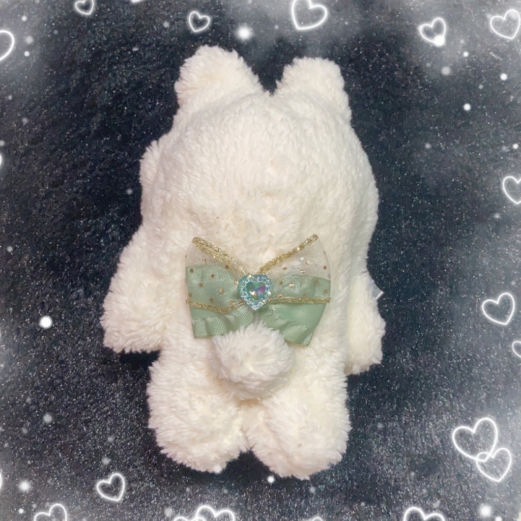 ぬい服 10cm うさぎ ホワイト