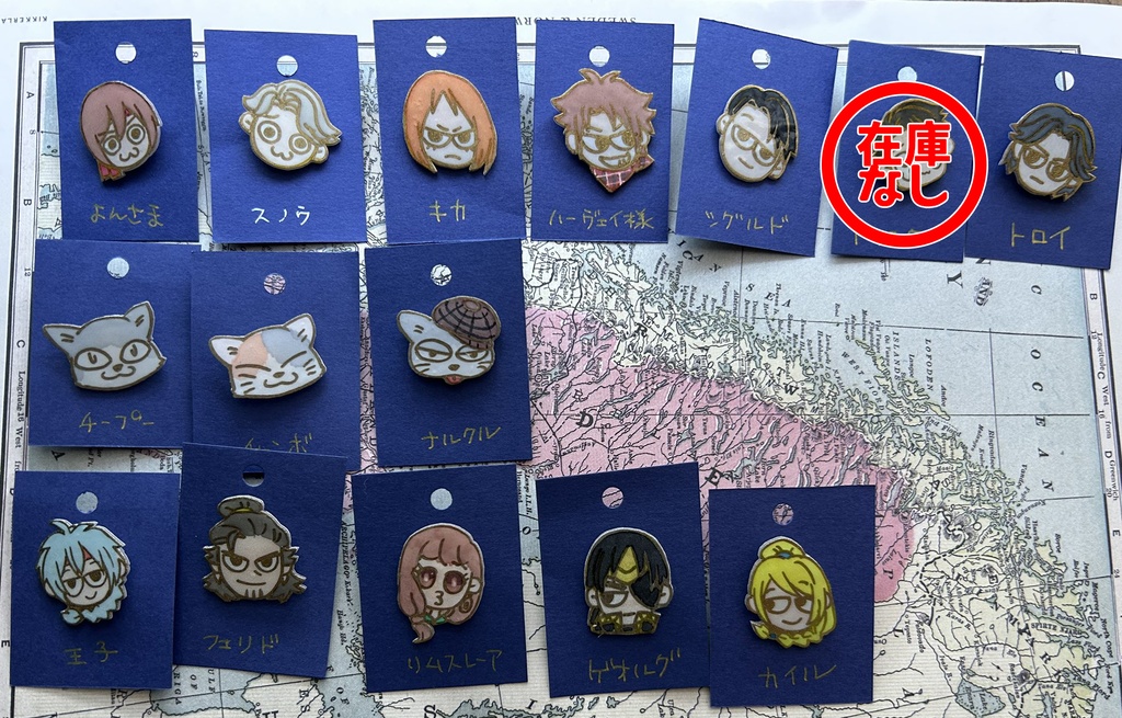 【幻水4・5】なんちゃってピンバッチ4