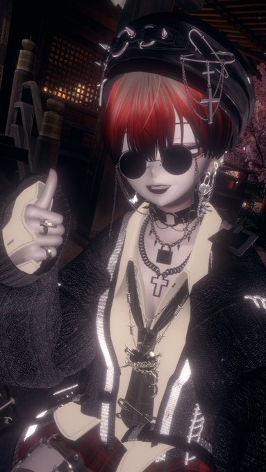 Glasses Téné【4アバター対応】