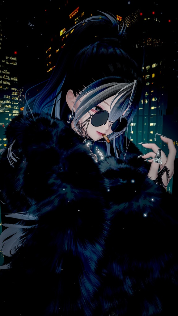 Glasses Téné【4アバター対応】